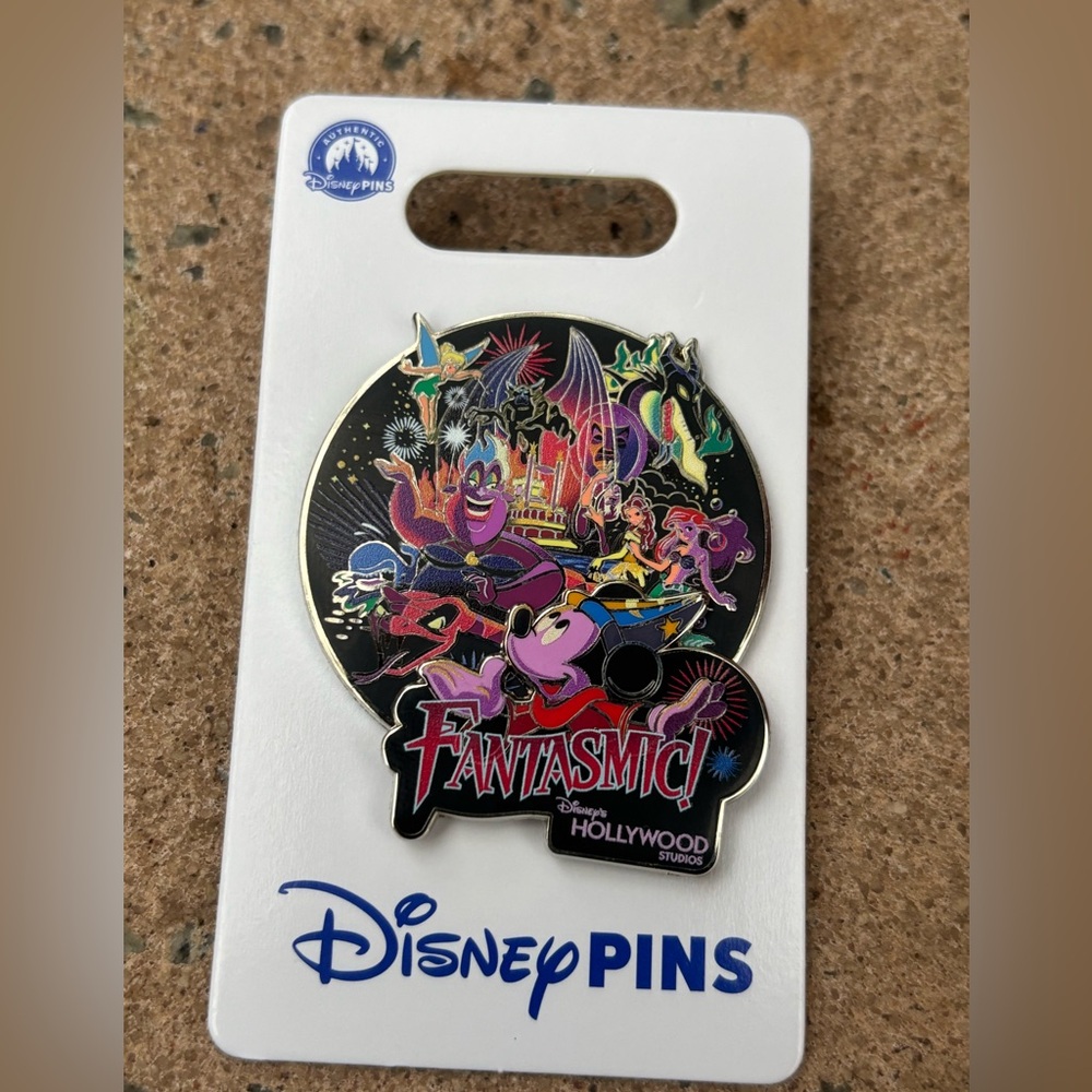 Fantasmic Show Walt Disney World 2025 Collectible Pin Hollywood Studios New